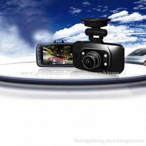 Car black box, GS8000 4X with 16:9 screen auto DVR/GPS/HD with 160 degrees wide angle